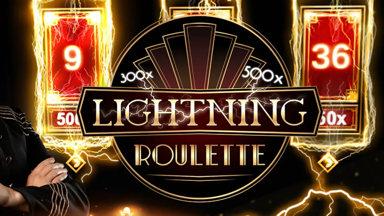 Lightning Roulette live casino van Evolution bij Bruno Casino
